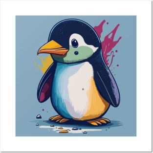 Penguin Portrait Posters and Art